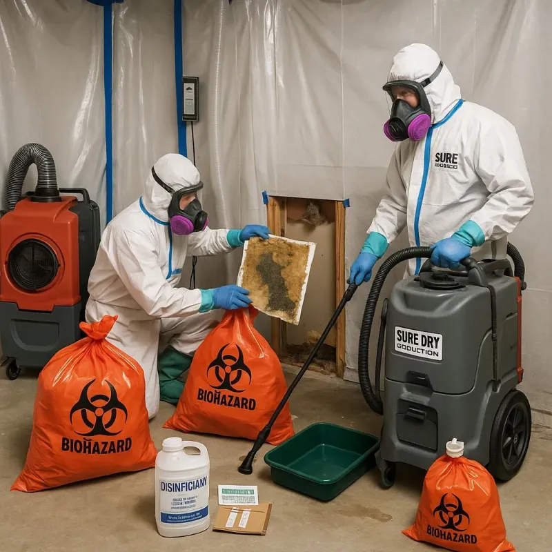 Contaminated Water Handling Protocols process in Tatum, TX