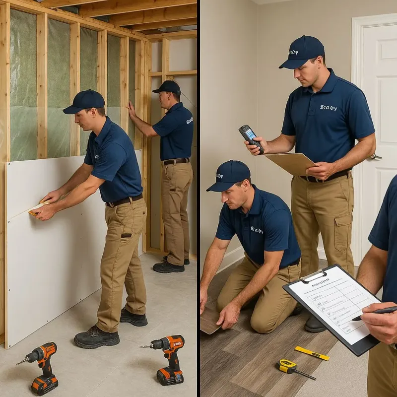 Repairs and Reconstruction process in Tatum, TX
